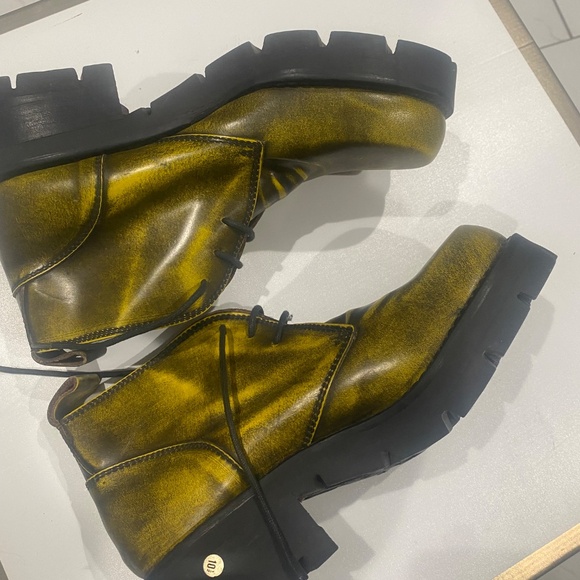 Carlo Morandi Vintage Platform Shoe Made In Italy Sz 42) - Picture 4 of 11